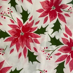 Flower Poincetta Opalhouse Floral Flower Shower Curtain